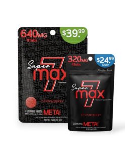 7 Max Super 7- Hydroxymitragynine Chewable Tablets Strawberry 80mg