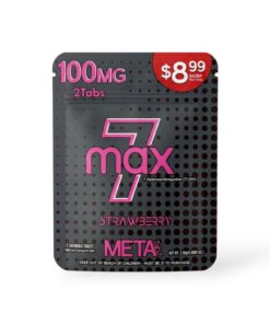 7 Max 7- Hydroxymitragynine Chewable Tablets Strawberry 50mg