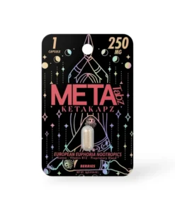 Meta Tabz Ketakapz European Euphoria Nootropic Berries 250mg Capsule