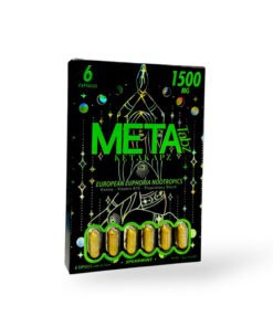 Meta Tabz Ketakapz European Euphoria Nootropic Spearmint 1500mg Capsules