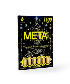 Meta Tabz Ketakapz European Euphoria Nootropic Unflavored 1500mg Capsules