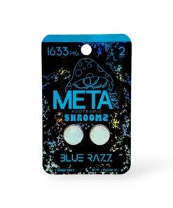 Meta Tabz Nootropic Shroomz Blue Razz 1633mg Tablets