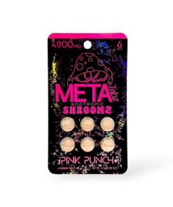 Meta Tabz Nootropic Shroomz Pink Punch 4900mg